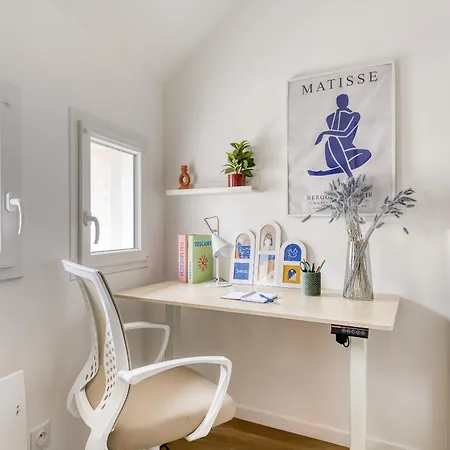 La Indigo 4 Personnes 3 Lits Bureau Fibre Proche Gare De Compiegne * Janville