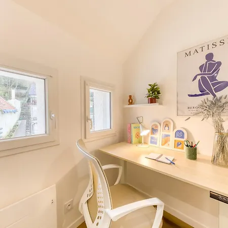 Apartament La Indigo 4 Personnes 3 Lits Bureau Fibre Proche Gare De Compiegne *