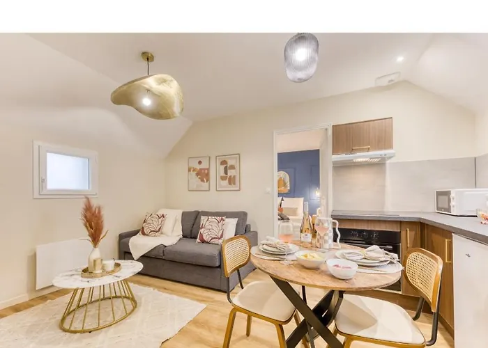 La Indigo 4 Personnes 3 Lits Bureau Fibre Proche Gare De Compiegne