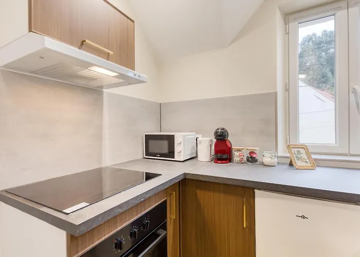 Apartament La Indigo 4 Personnes 3 Lits Bureau Fibre Proche Gare De Compiegne